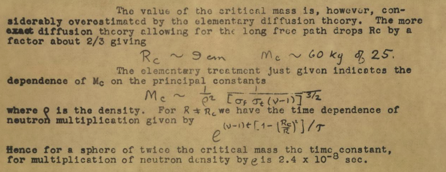 Section of the Primer talking about the elementary diffusion theory's inaccuracy