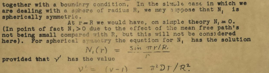 Screenshot of a section on the spherical case